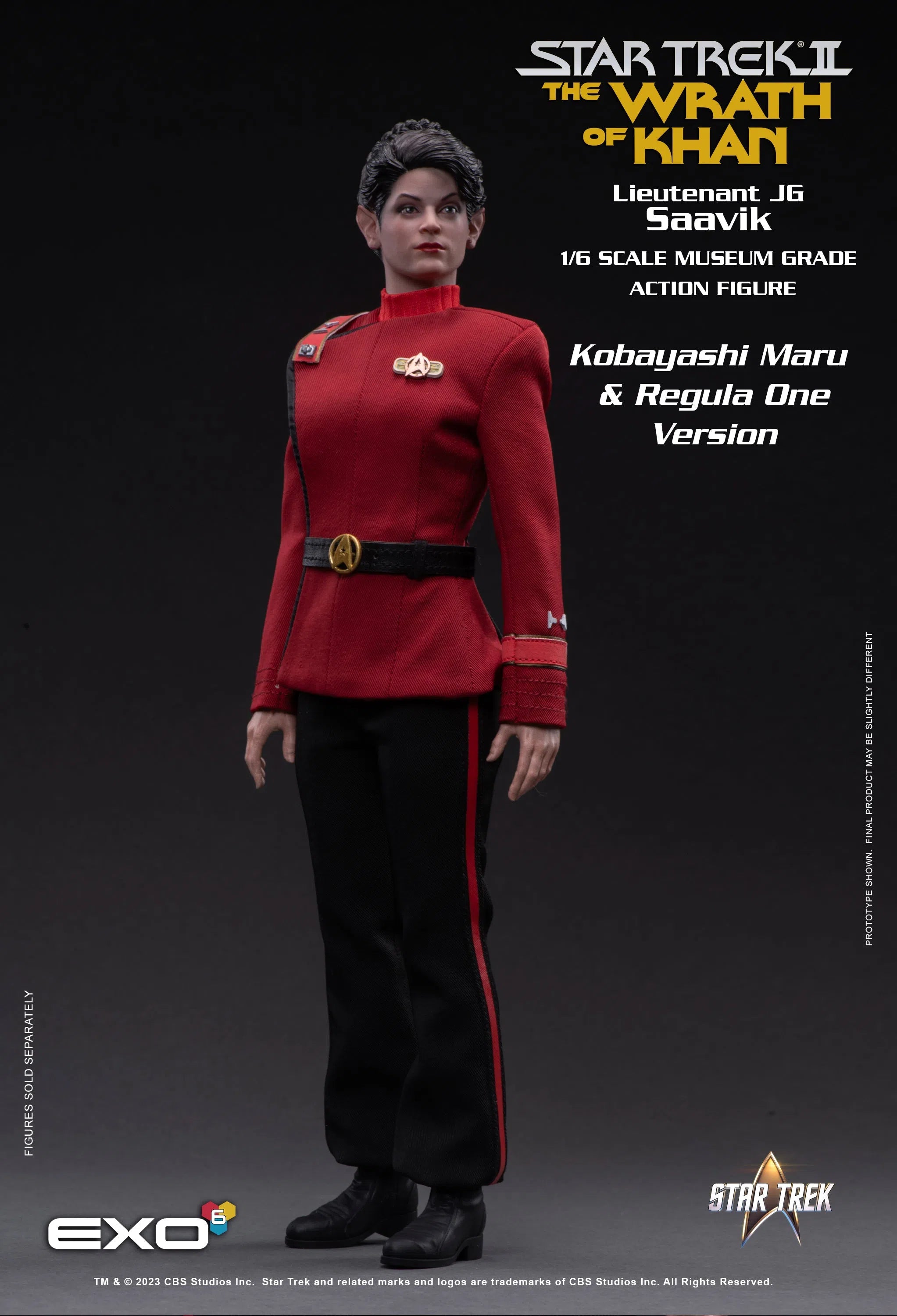 Lt JG Saavik: Kobayashi Maru Edition: Star Trek II: The Wrath Of Khan EXO-6