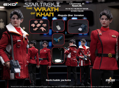Lt JG Saavik: Regular One Edition: Star Trek II: The Wrath Of Khan - EXO-6 Action Figure