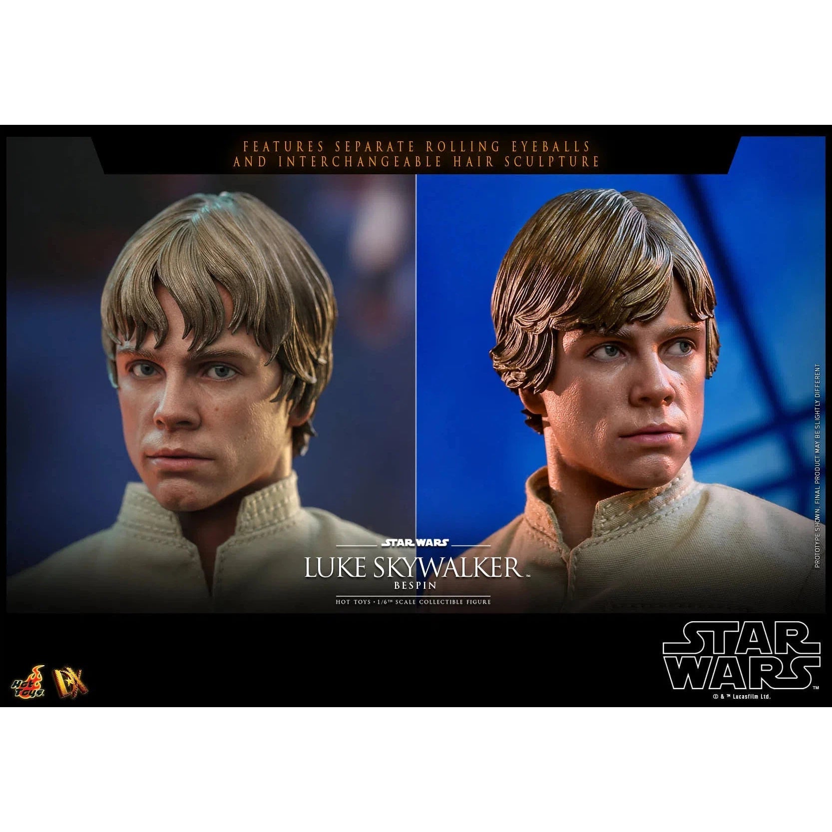 Luke Skywalker: Bespin: Standard: Star Wars: DX24 Hot Toys