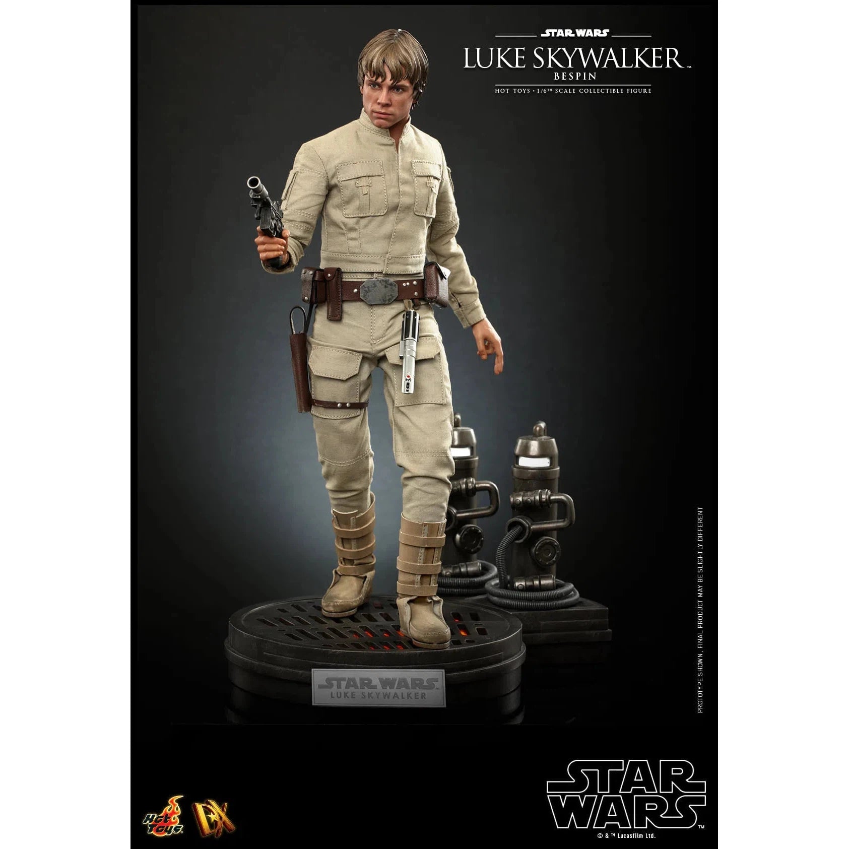 Luke Skywalker: Bespin: Standard: Star Wars: DX24 Hot Toys