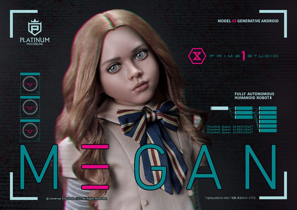 M3gan Platimum Masterline Series Statue 1/3 M3Gan Bonus Version 50 cm - Prime 1 Studio Statues