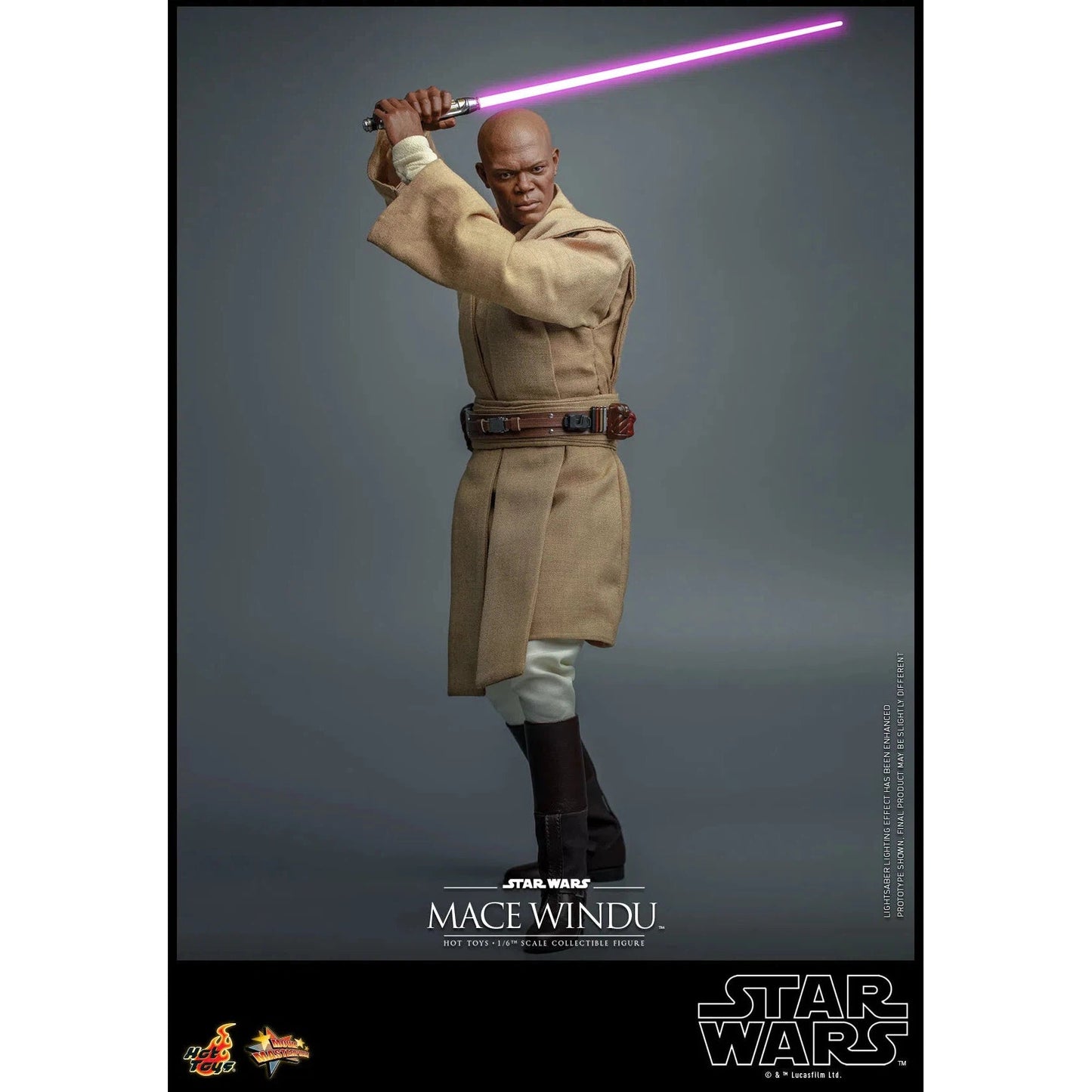 Mace Windu: Star Wars Episode II: Attack Of The Clones by Hot Toys – Action Figure, [scale], UK stockist Planet Action Figures