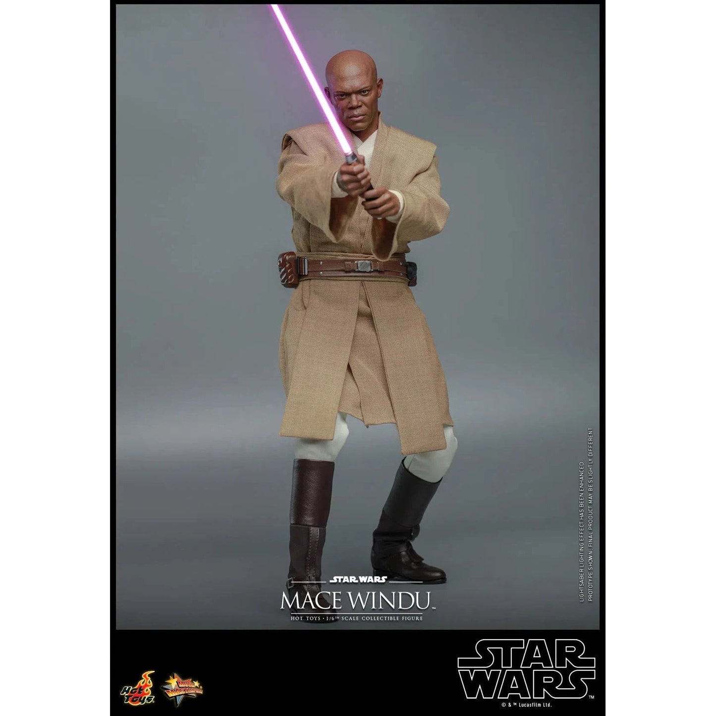 Mace Windu: Star Wars Episode II: Attack Of The Clones by Hot Toys – Action Figure, [scale], UK stockist Planet Action Figures