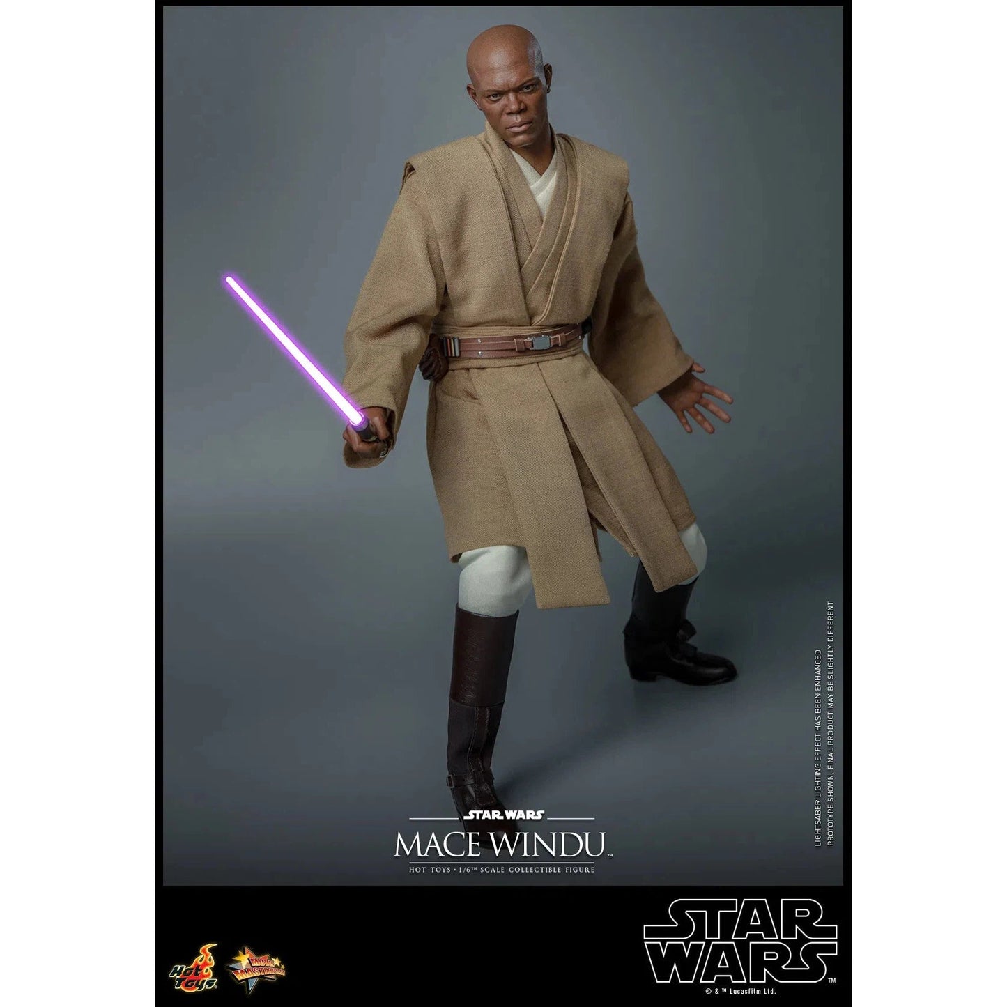Mace Windu: Star Wars Episode II: Attack Of The Clones by Hot Toys – Action Figure, [scale], UK stockist Planet Action Figures