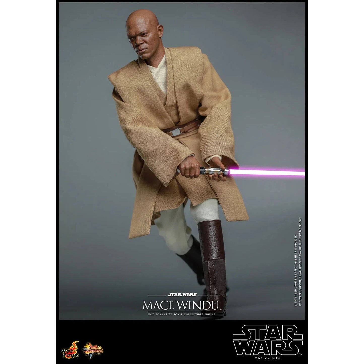 Mace Windu: Star Wars Episode II: Attack Of The Clones by Hot Toys – Action Figure, [scale], UK stockist Planet Action Figures