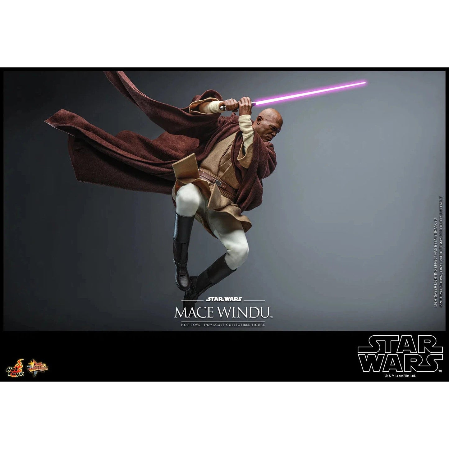 Mace Windu: Star Wars Episode II: Attack Of The Clones by Hot Toys – Action Figure, [scale], UK stockist Planet Action Figures