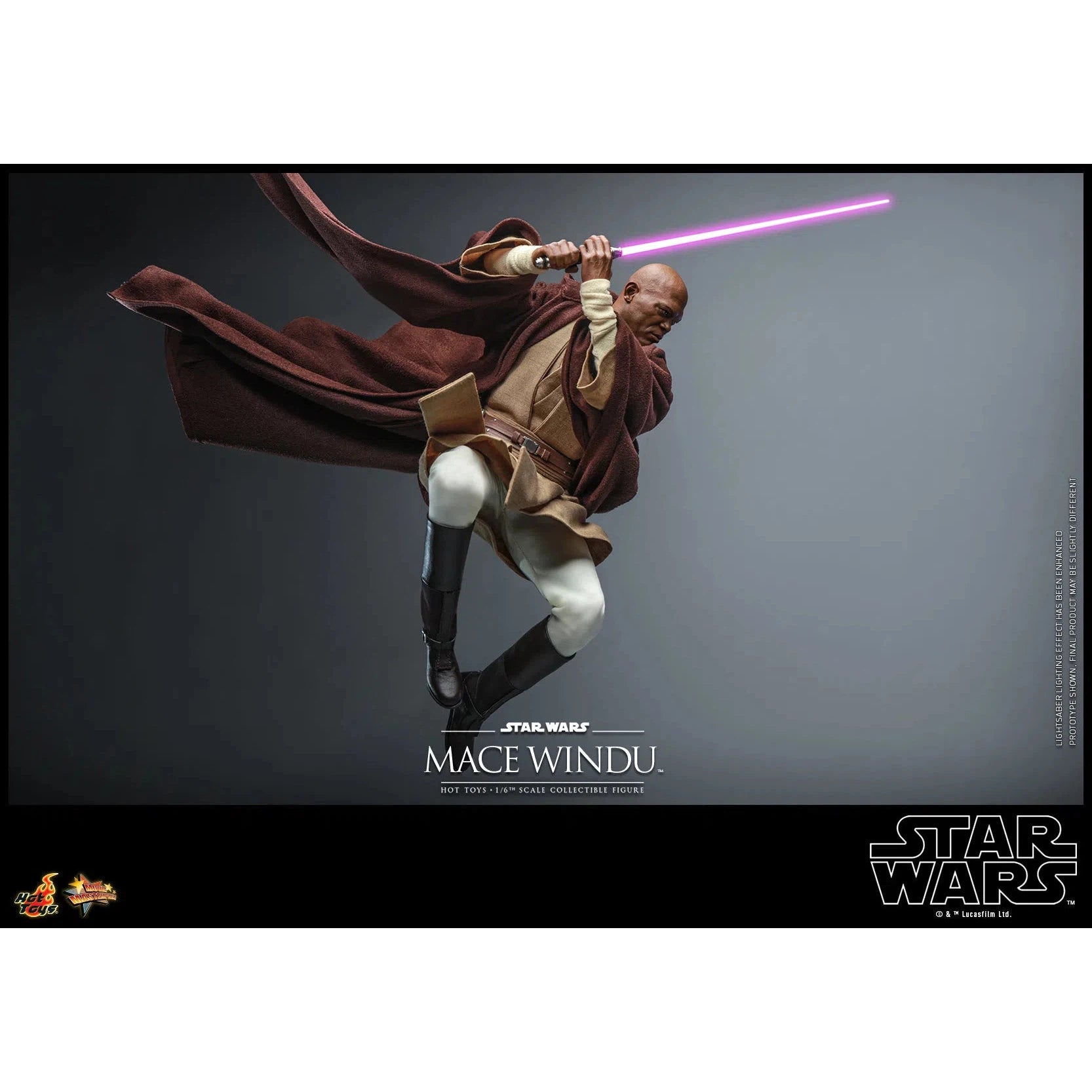 Mace Windu: Star Wars Episode II: Attack Of The Clones by Hot Toys – Action Figure, [scale], UK stockist Planet Action Figures