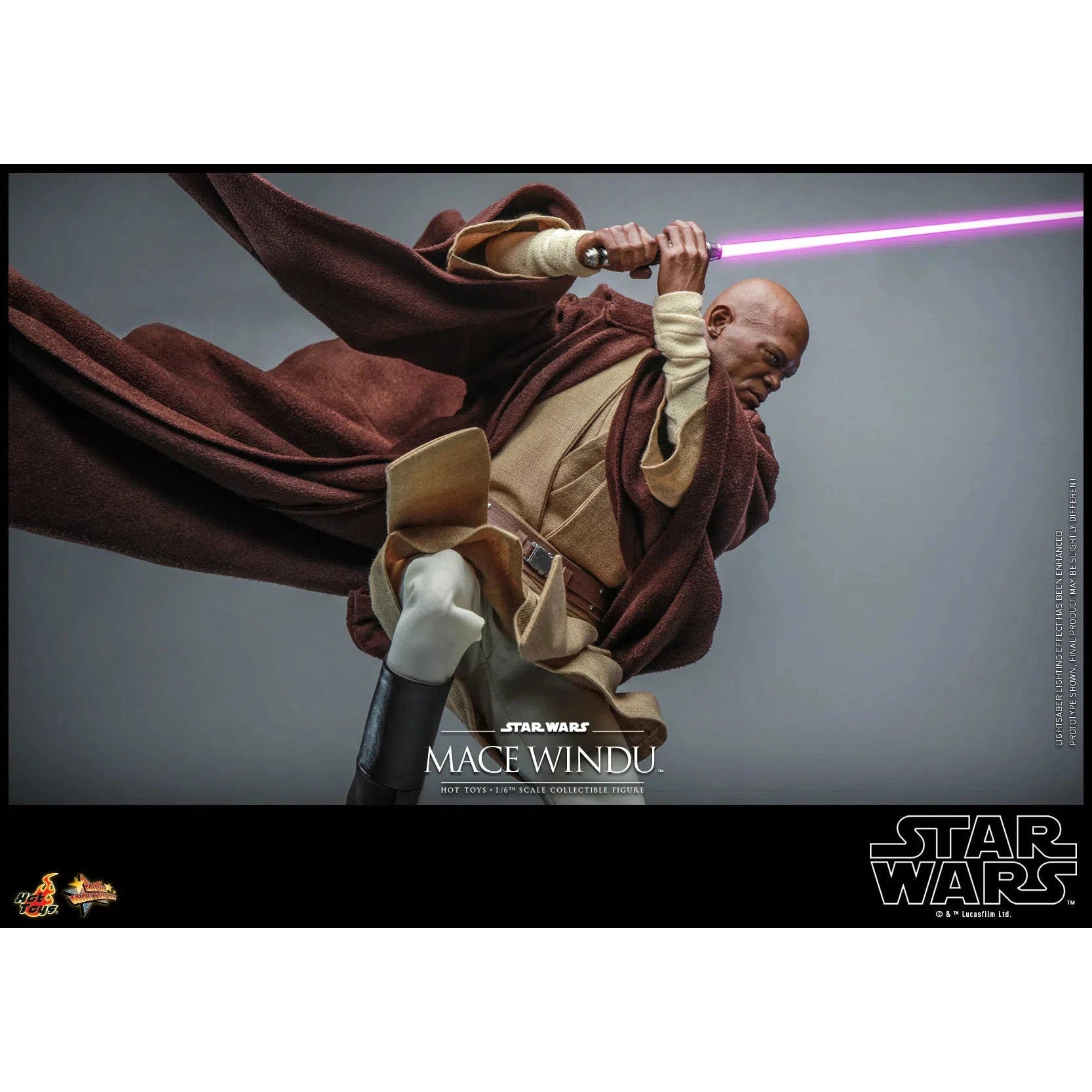 Mace Windu: Star Wars Episode II: Attack Of The Clones by Hot Toys – Action Figure, [scale], UK stockist Planet Action Figures