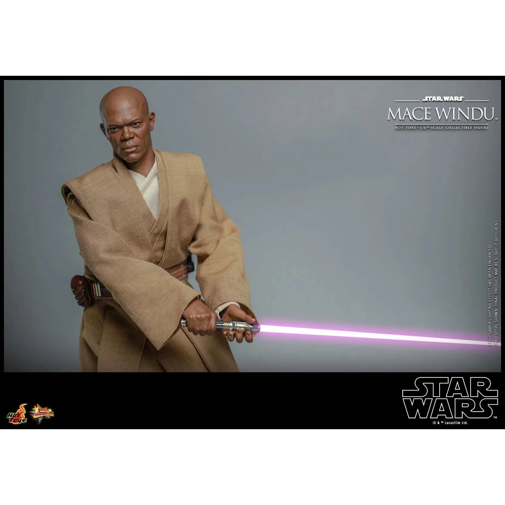 Mace Windu: Star Wars Episode II: Attack Of The Clones by Hot Toys – Action Figure, [scale], UK stockist Planet Action Figures
