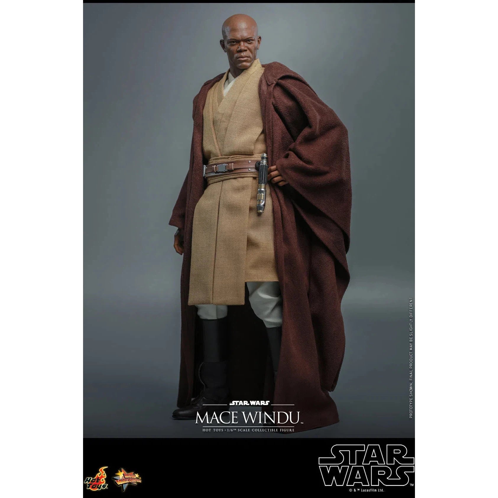 Mace Windu: Star Wars Episode II: Attack Of The Clones by Hot Toys – Action Figure, [scale], UK stockist Planet Action Figures