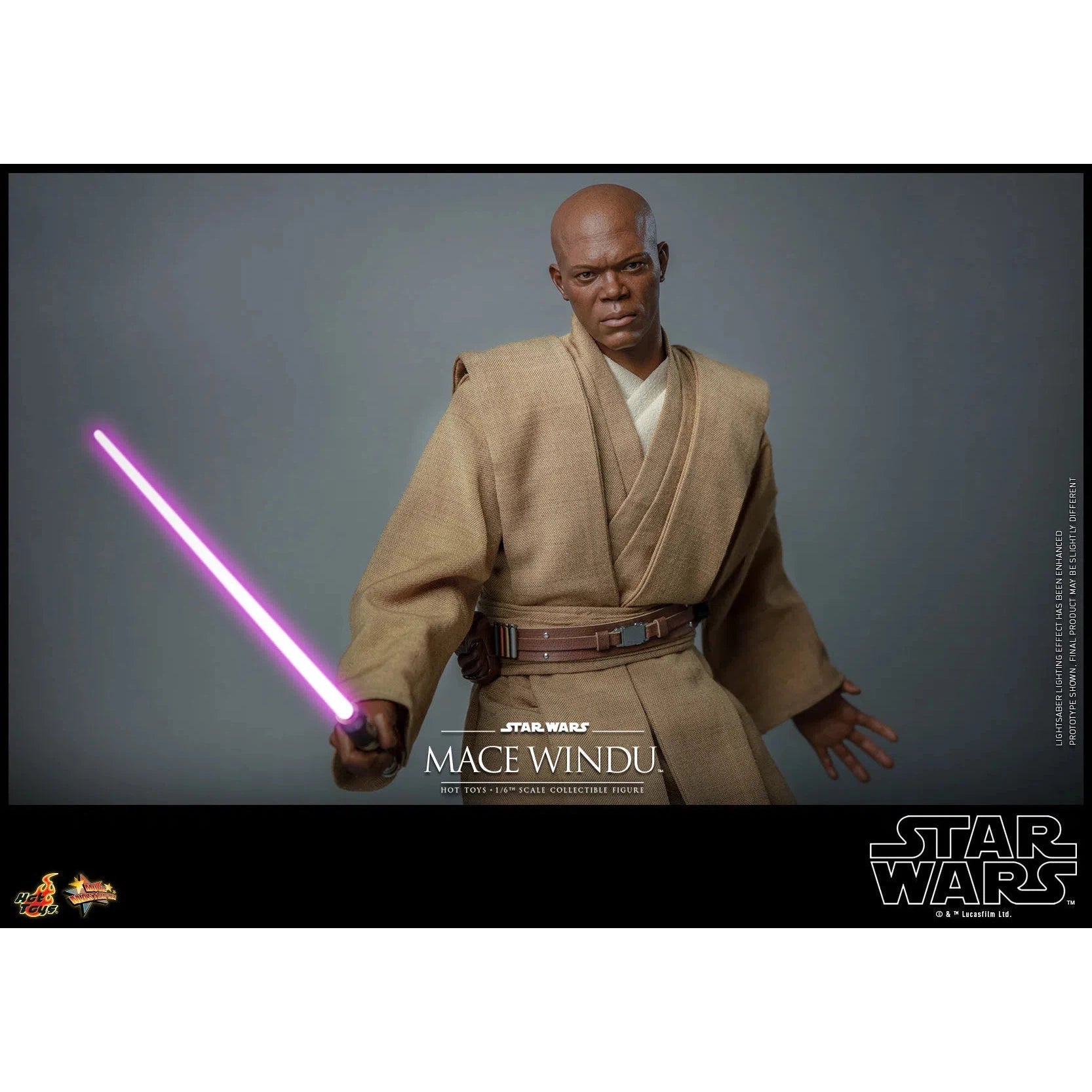 Mace Windu: Star Wars Episode II: Attack Of The Clones by Hot Toys – Action Figure, [scale], UK stockist Planet Action Figures