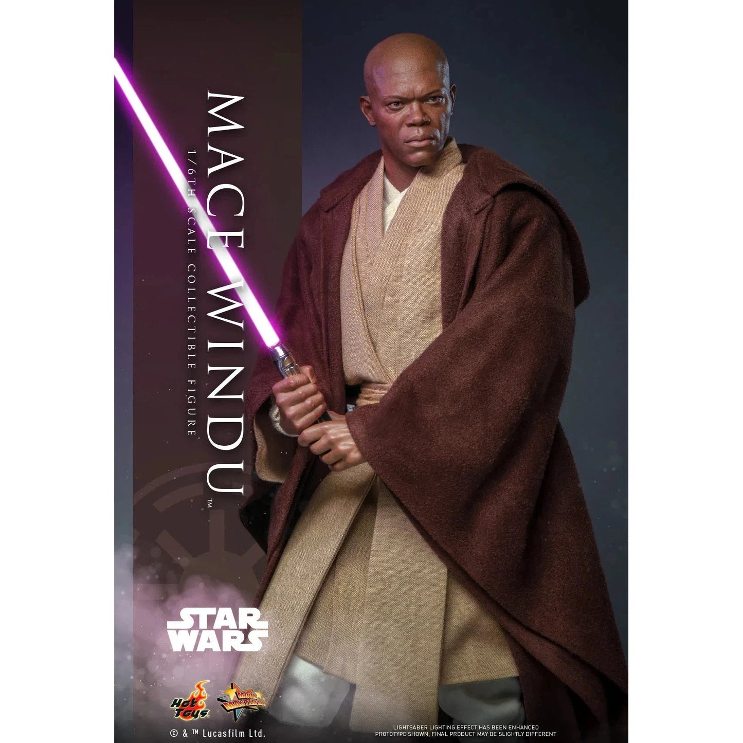 Mace Windu: Star Wars Episode II: Attack Of The Clones by Hot Toys – Action Figure, [scale], UK stockist Planet Action Figures