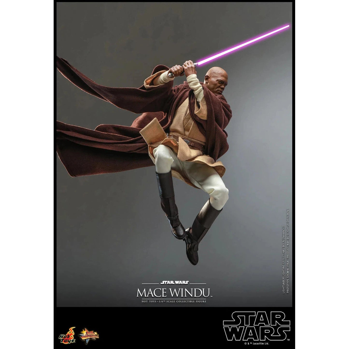 Mace Windu: Star Wars Episode II: Attack Of The Clones by Hot Toys – Action Figure, [scale], UK stockist Planet Action Figures