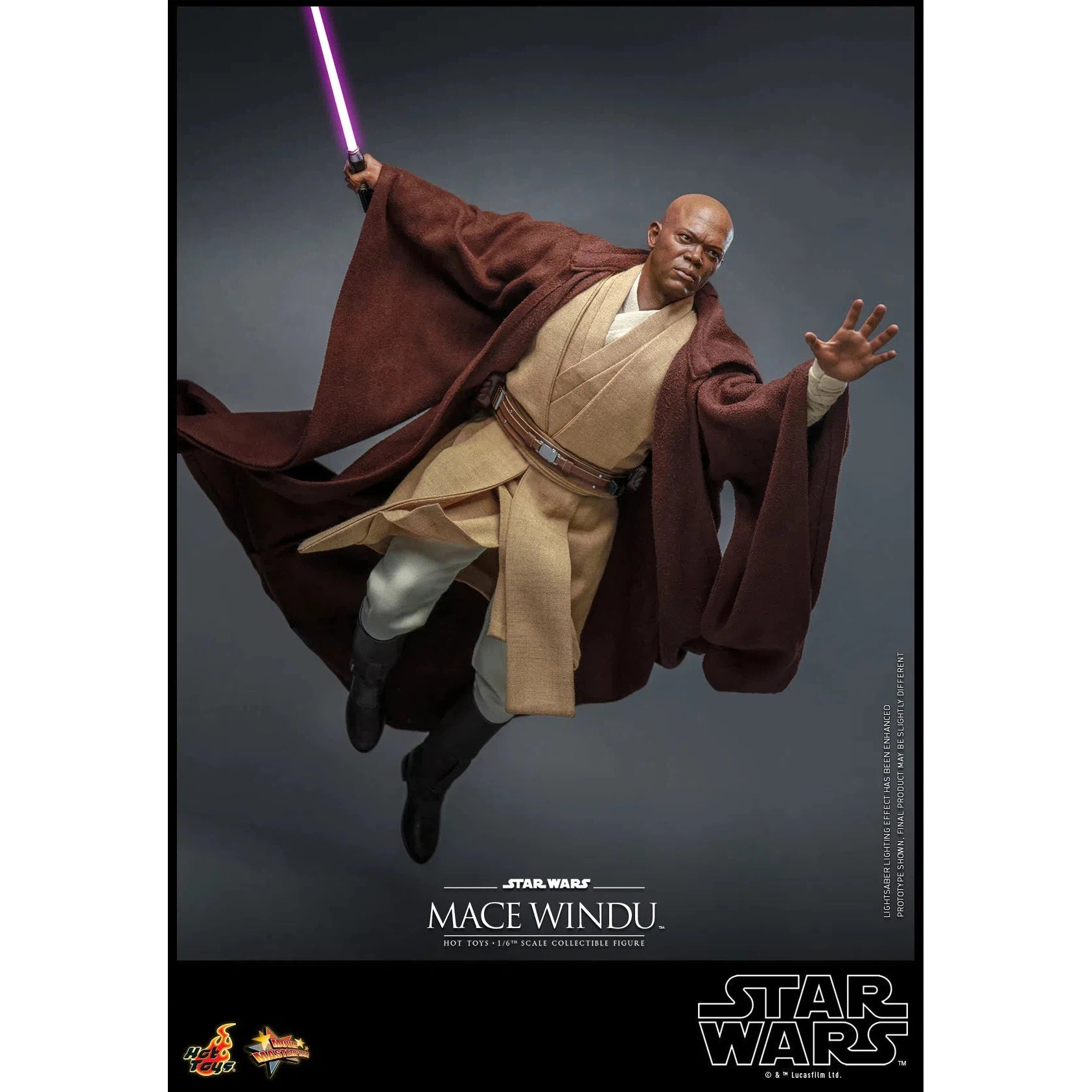 Mace Windu: Star Wars Episode II: Attack Of The Clones by Hot Toys – Action Figure, [scale], UK stockist Planet Action Figures