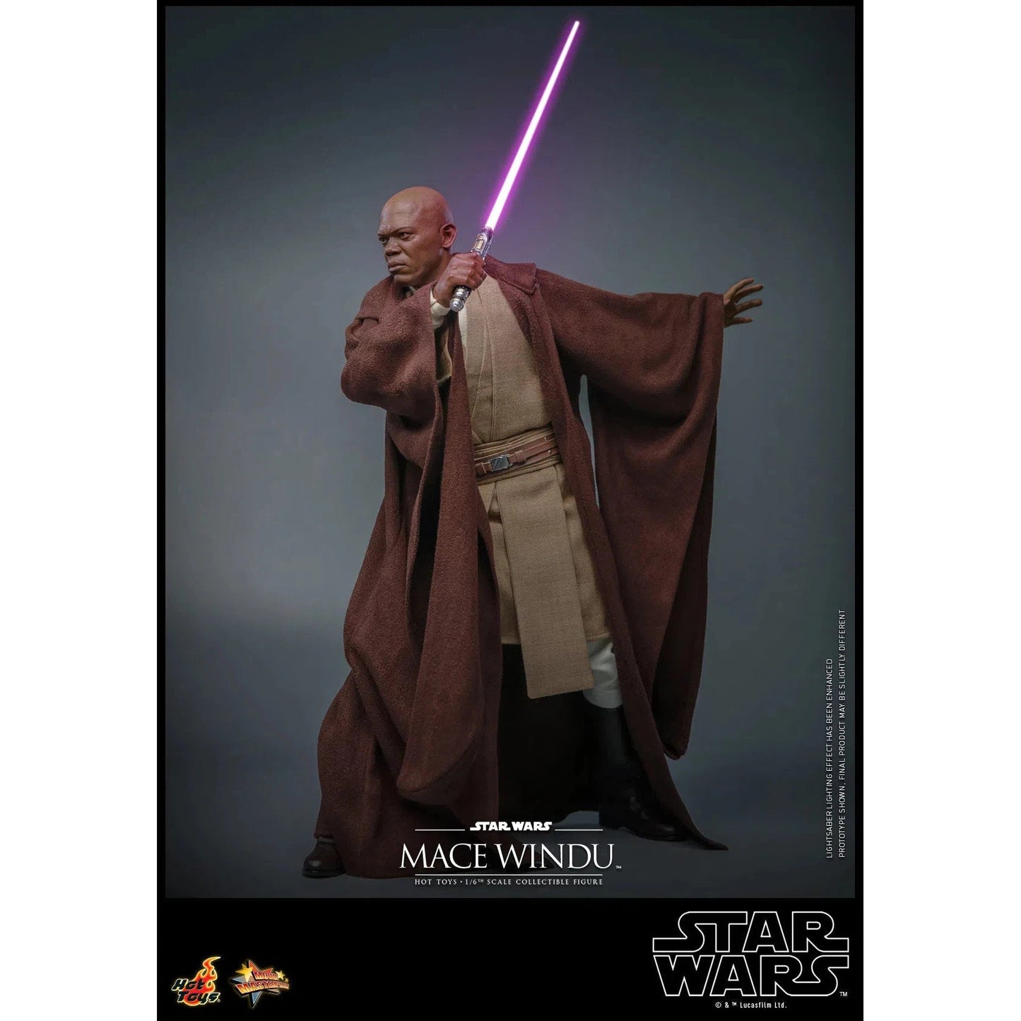 Mace Windu: Star Wars Episode II: Attack Of The Clones by Hot Toys – Action Figure, [scale], UK stockist Planet Action Figures