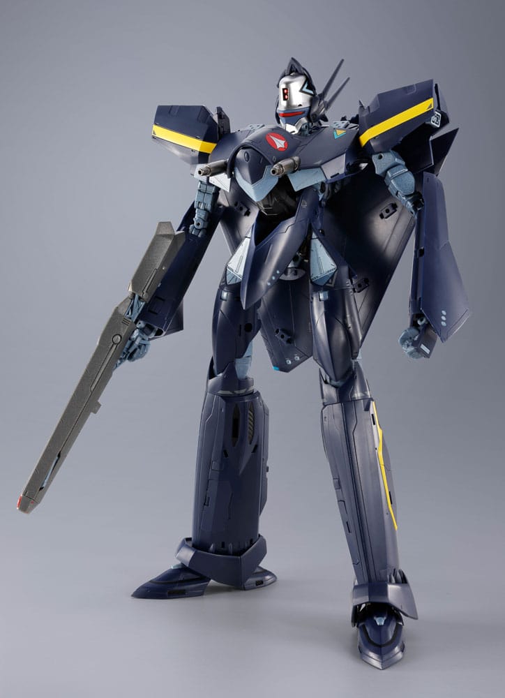 Macross 7 DX Chogokin Action Figure VF-17S Nightmare Stealthvalkyrie (Gamlin Kizaki use) 25 cm - Bandai Tamashii Nations Action figures