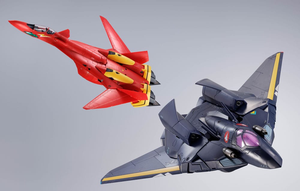 Macross 7 DX Chogokin Action Figure VF-17S Nightmare Stealthvalkyrie (Gamlin Kizaki use) 25 cm - Bandai Tamashii Nations Action figures
