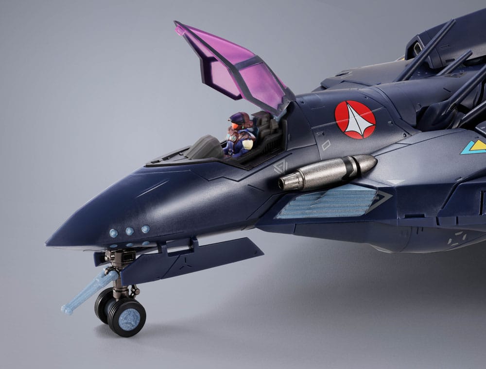 Macross 7 DX Chogokin Action Figure VF-17S Nightmare Stealthvalkyrie (Gamlin Kizaki use) 25 cm - Bandai Tamashii Nations Action figures