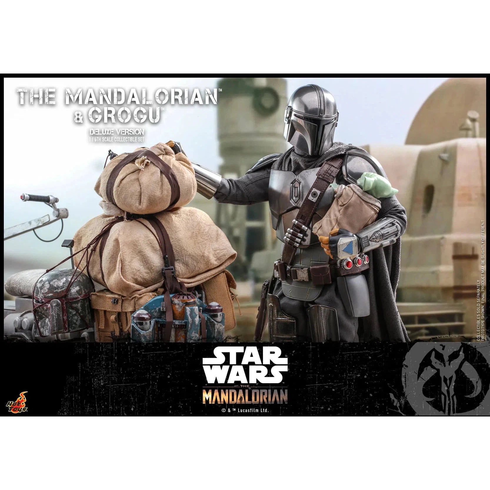 Mandalorian & Grogu Set: Deluxe: Star Wars: TMS052 Hot Toys