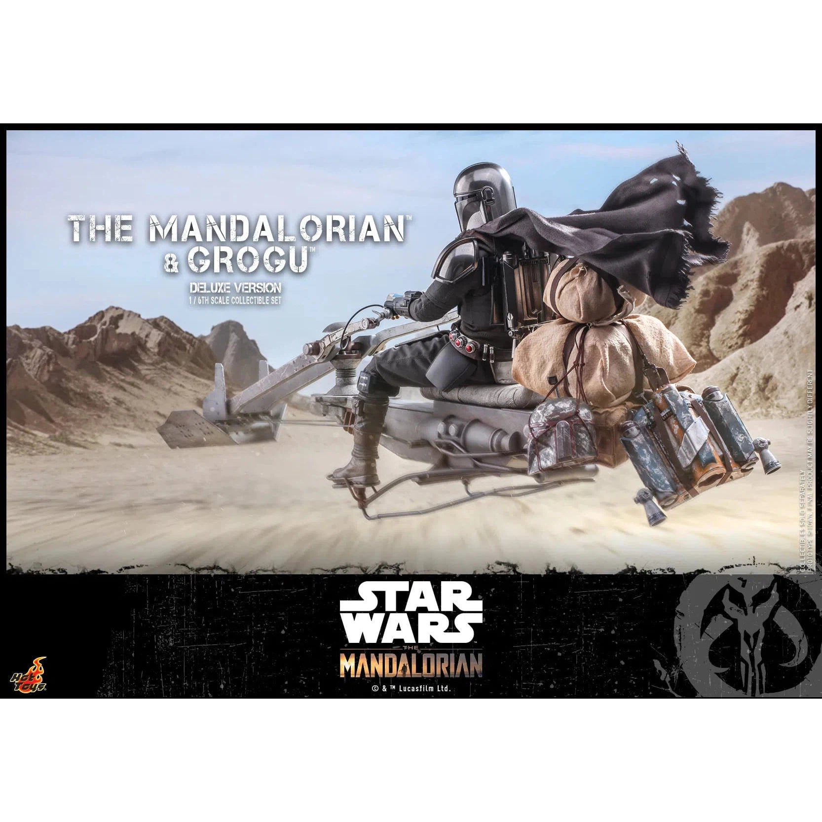 Mandalorian & Grogu Set: Deluxe: Star Wars: TMS052 Hot Toys