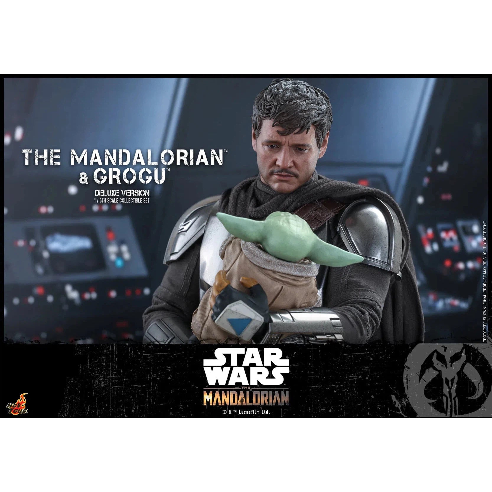Mandalorian & Grogu Set: Deluxe: Star Wars: TMS052 Hot Toys