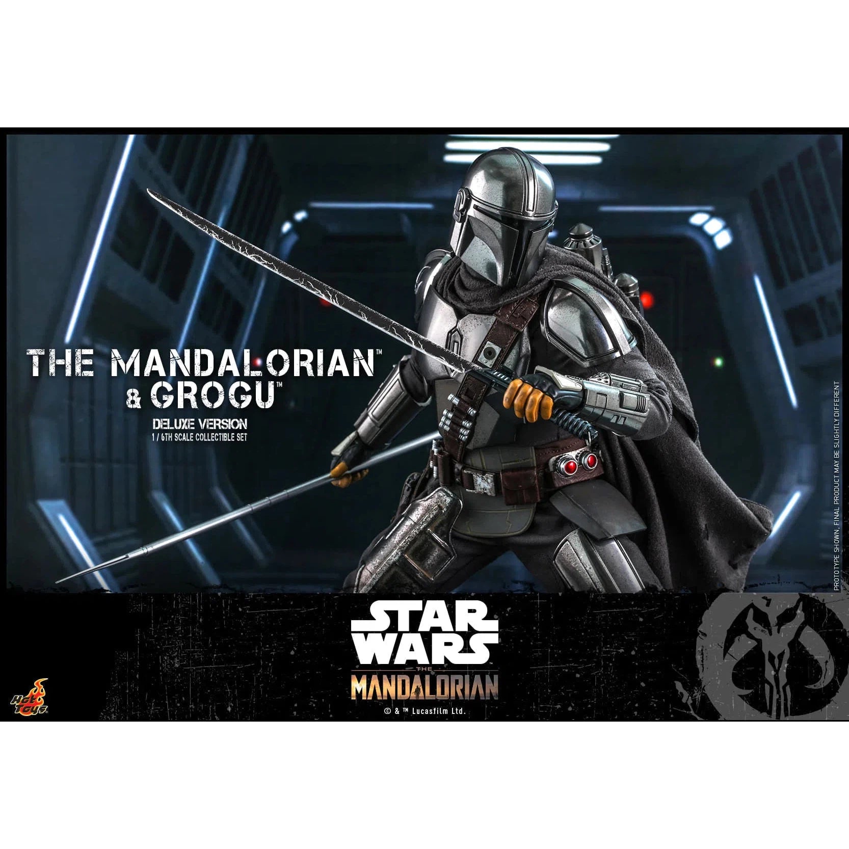 Mandalorian & Grogu Set: Deluxe: Star Wars: TMS052 Hot Toys
