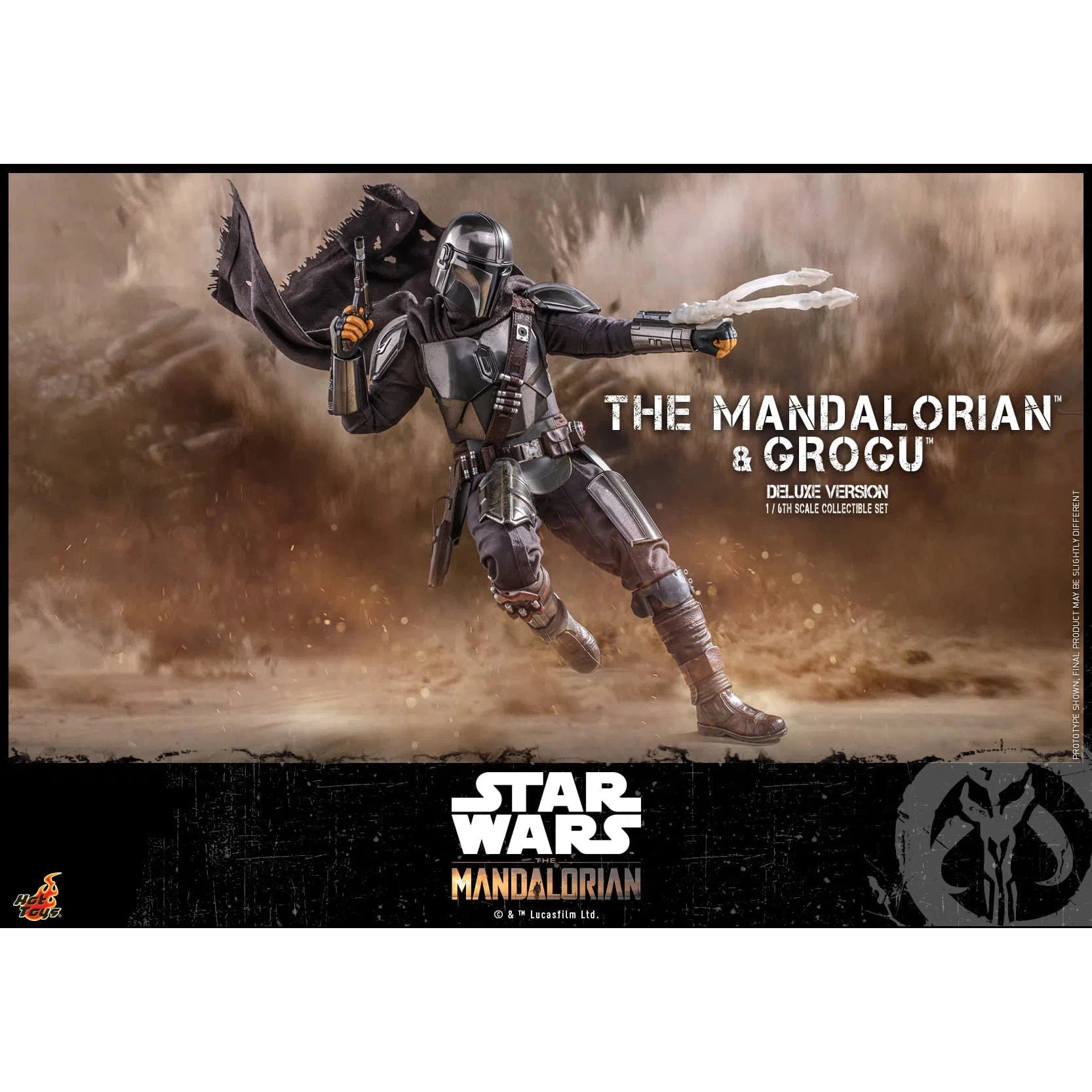 Mandalorian & Grogu Set: Deluxe: Star Wars: TMS052 Hot Toys