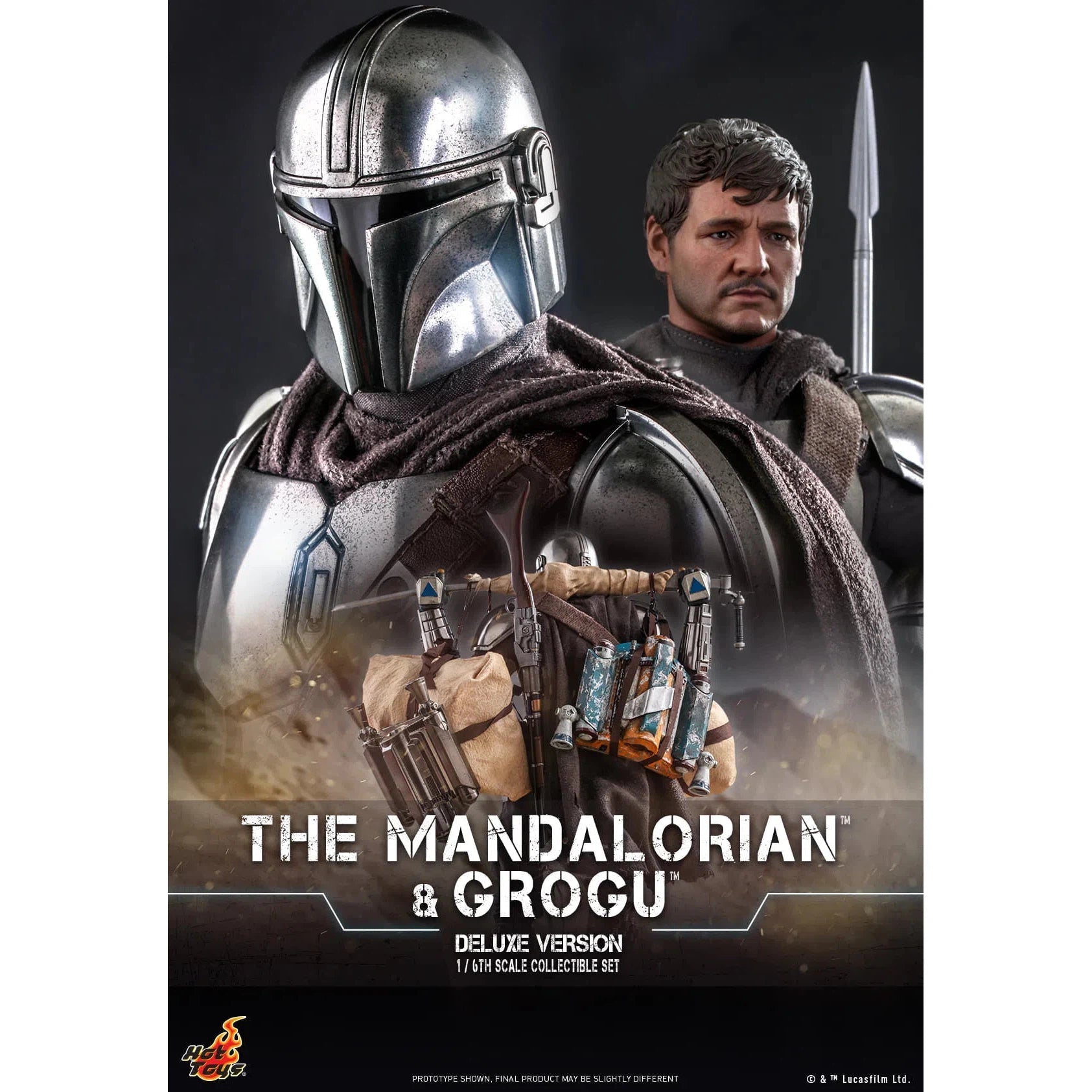 Mandalorian & Grogu Set: Deluxe: Star Wars: TMS052 Hot Toys