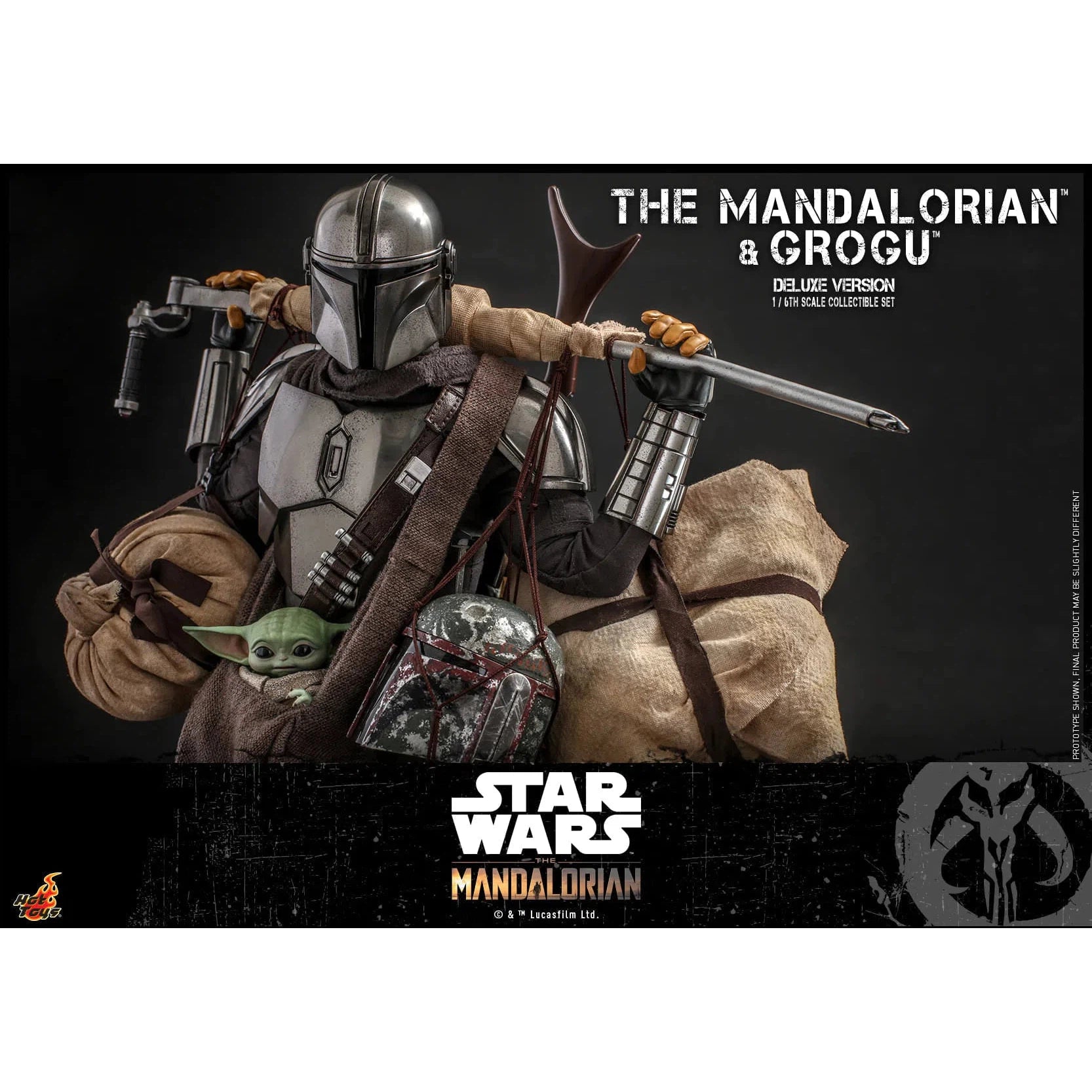 Mandalorian & Grogu Set: Deluxe: Star Wars: TMS052 Hot Toys