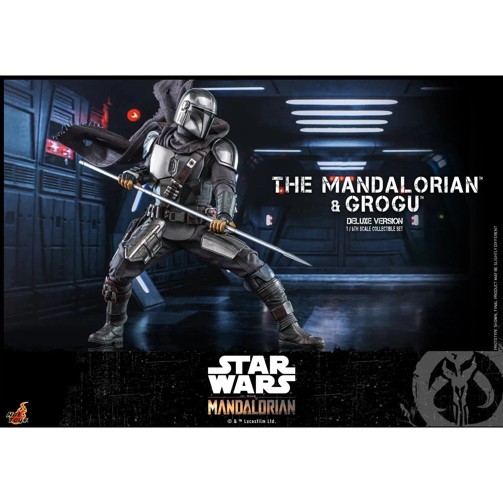 Mandalorian & Grogu Set: Deluxe: Star Wars: TMS052 Hot Toys