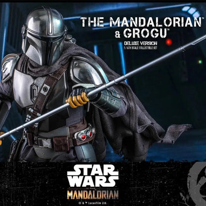 Mandalorian & Grogu Set: Deluxe: Star Wars: TMS052 - Hot Toys Action Figure