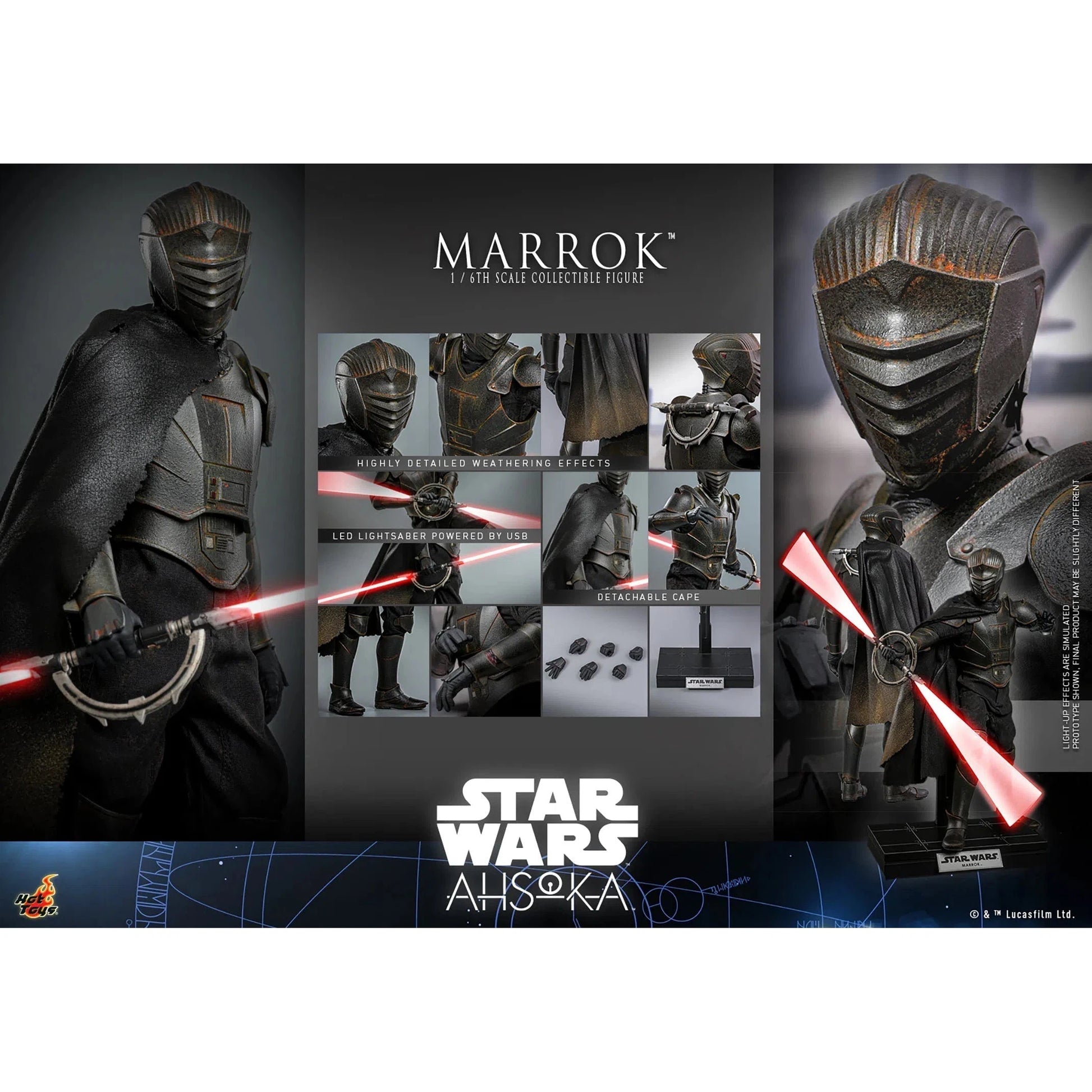Marrok: Star Wars: Ahsoka: Hot Toys Hot Toys