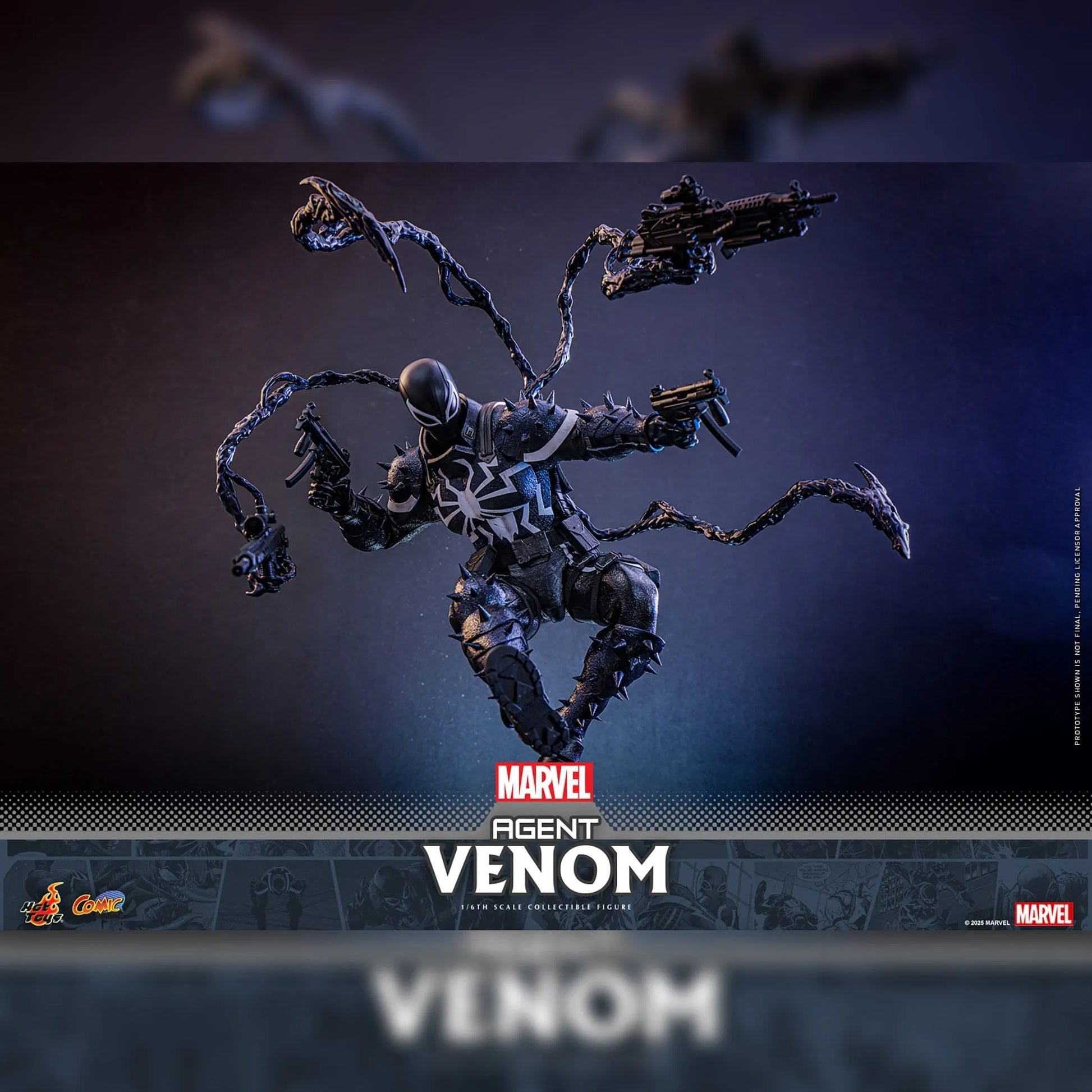 Marvel Comics: Agent Venom: 1/6th - Hot Toys Action Figures