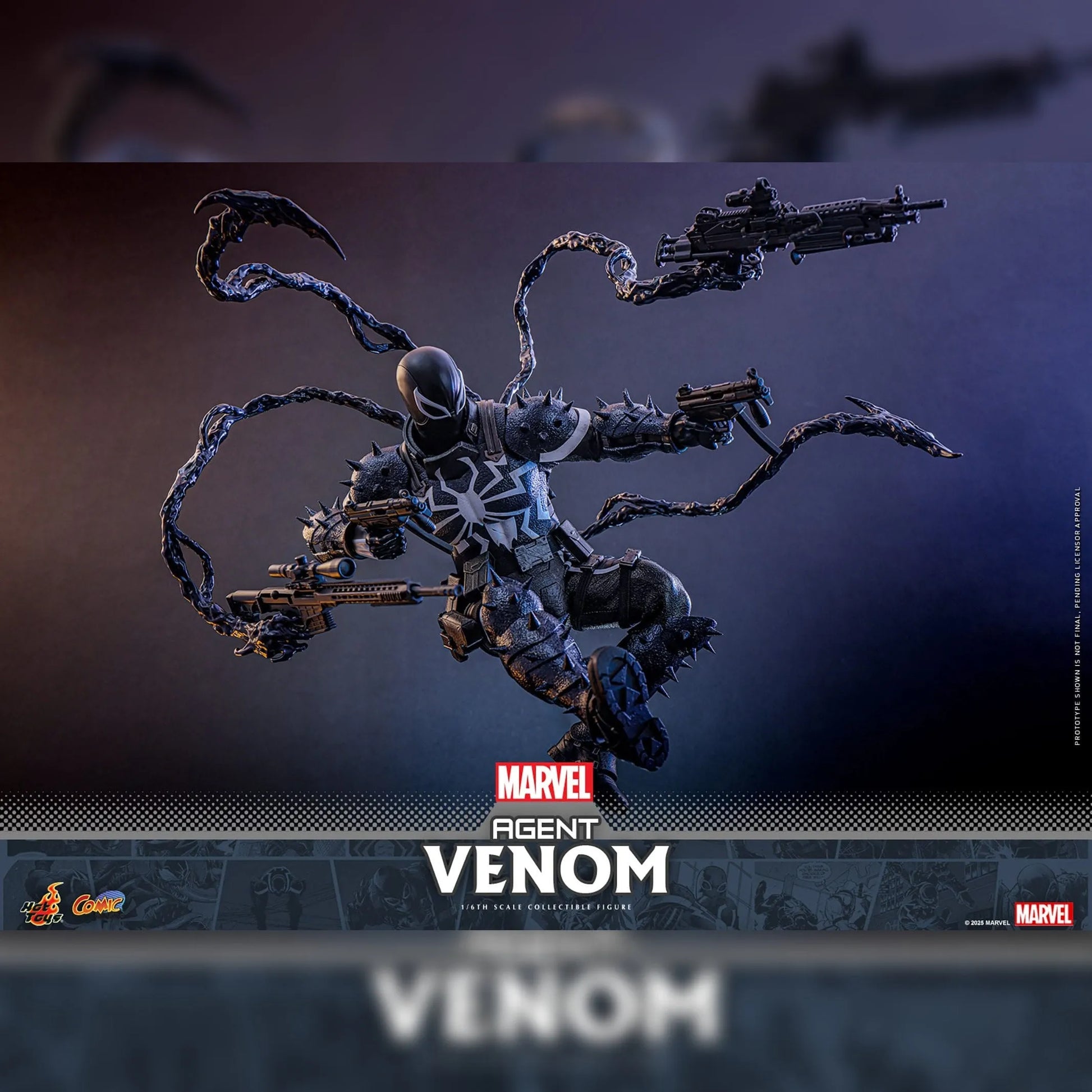 Marvel Comics: Agent Venom: 1/6th - Hot Toys Action Figures