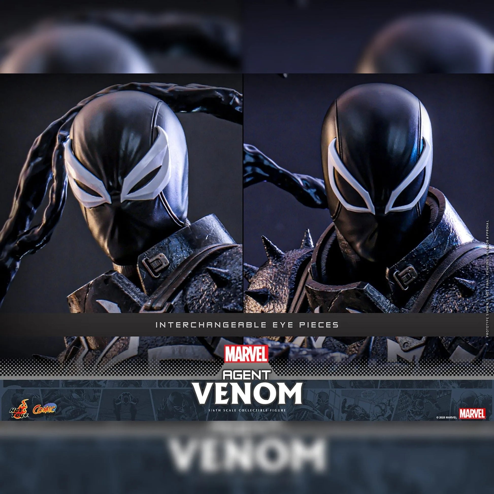 Marvel Comics: Agent Venom: 1/6th - Hot Toys Action Figures