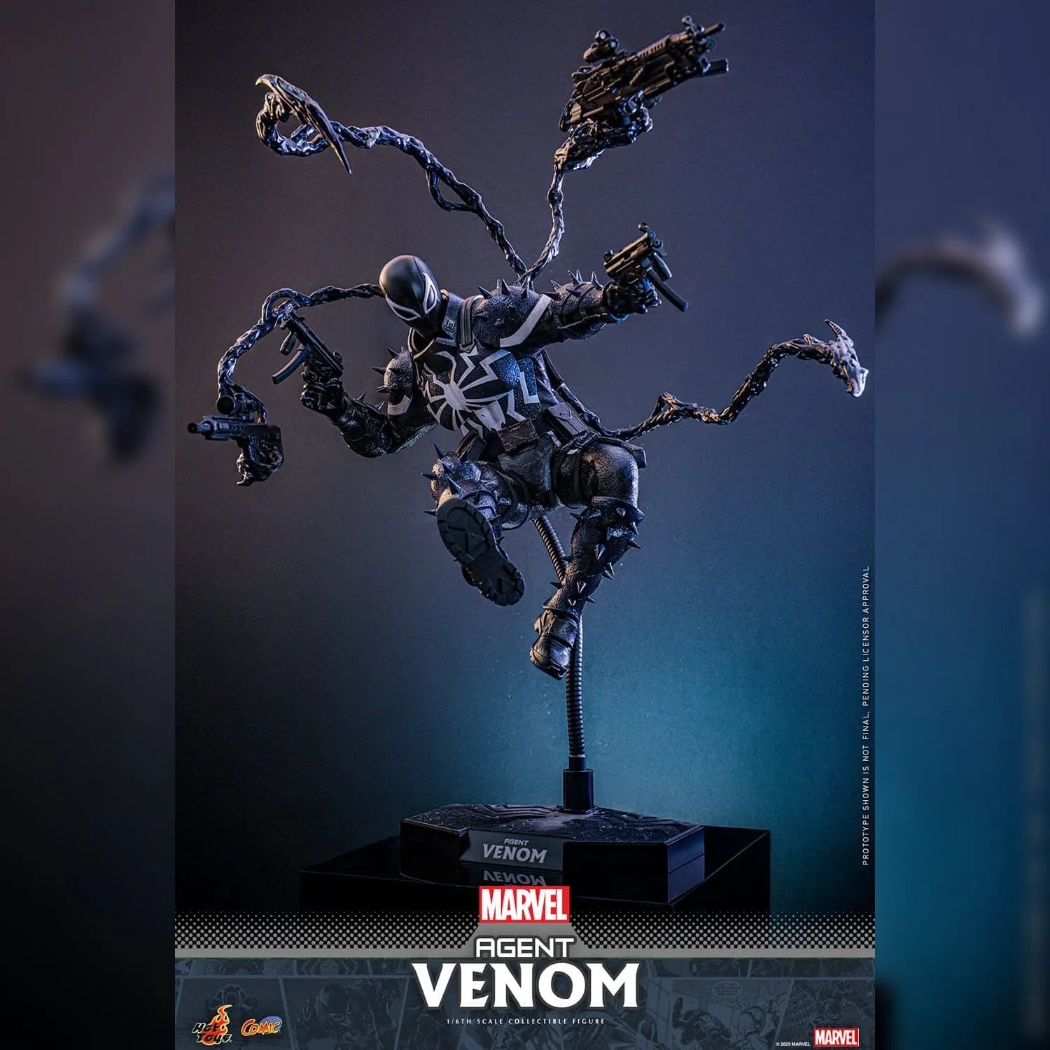 Marvel Comics: Agent Venom: 1/6th - Hot Toys Action Figures