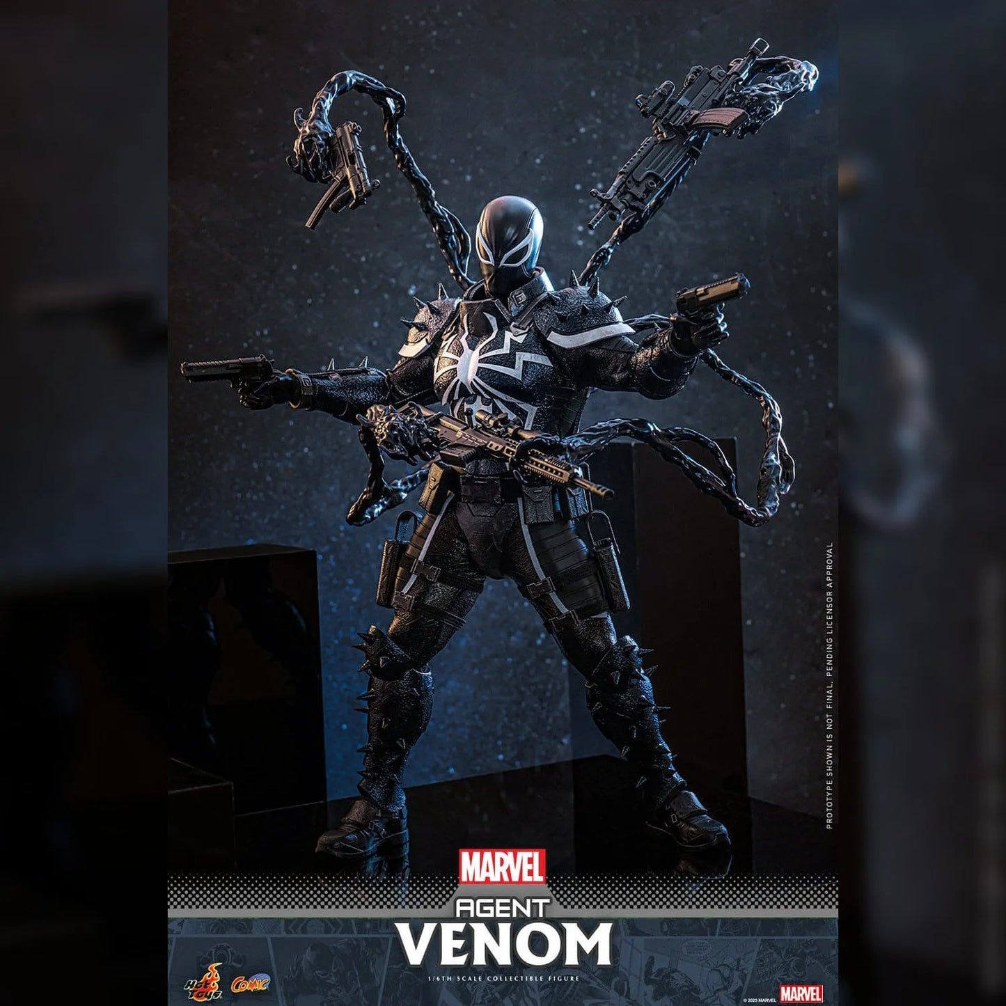Marvel Comics: Agent Venom: 1/6th - Hot Toys Action Figures
