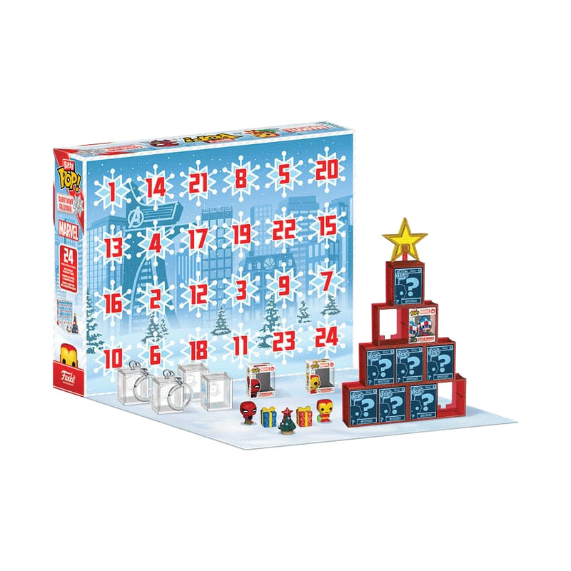 Marvel Comics Bitty POP! 24 Day Advent Calendar Countdown - Funko POP! Figures