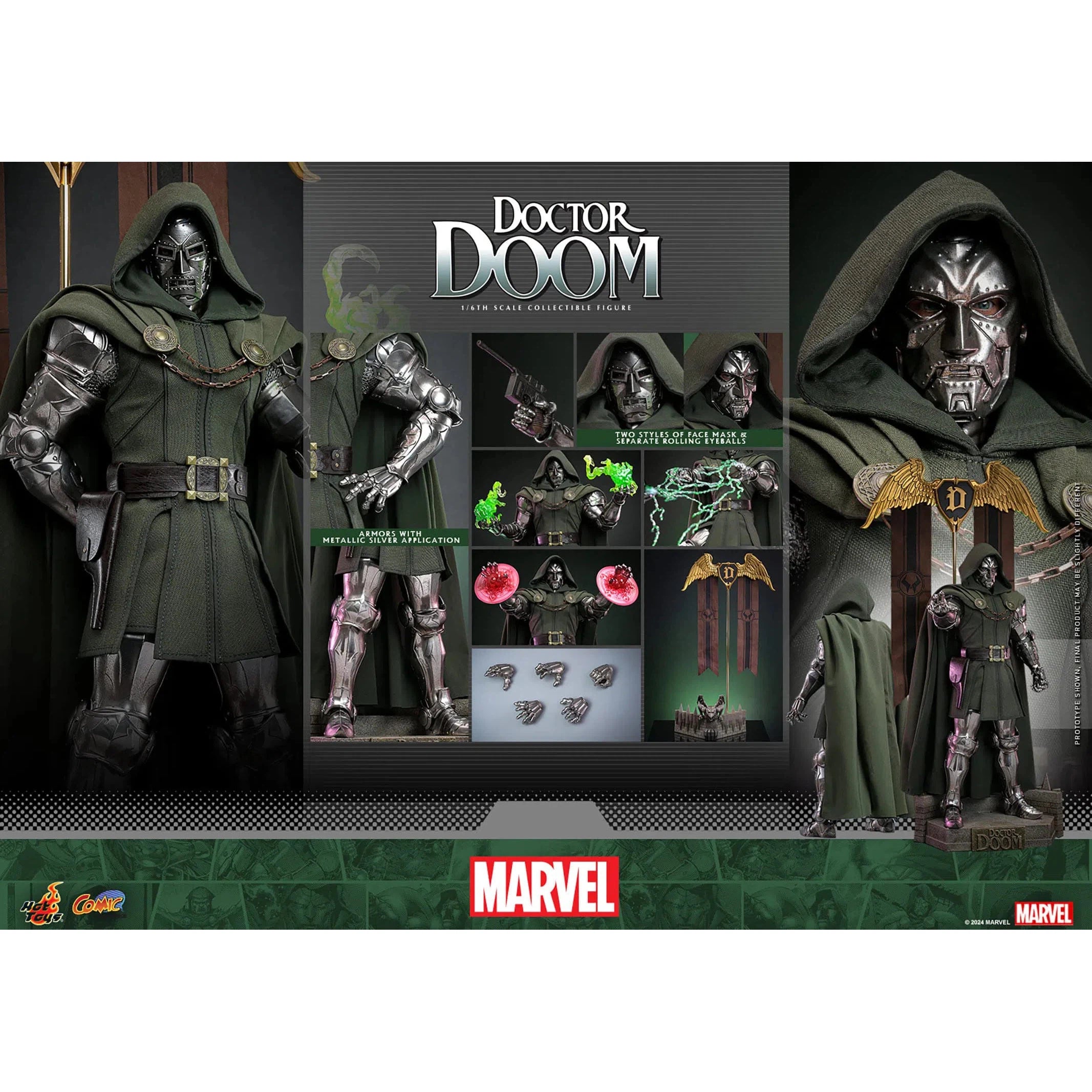 Marvel Comics: Doctor Doom: Hot Toys: CMS022 Hot Toys