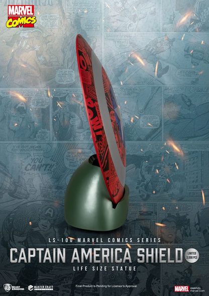 Marvel Comics PVC Captain America Shield Life Size Statue 64 cm - Beast Kingdom Toys Statues