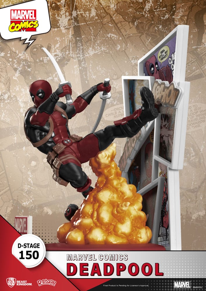 Marvel D-Stage PVC Diorama Deadpool 16 cm - Beast Kingdom Toys Dioramas