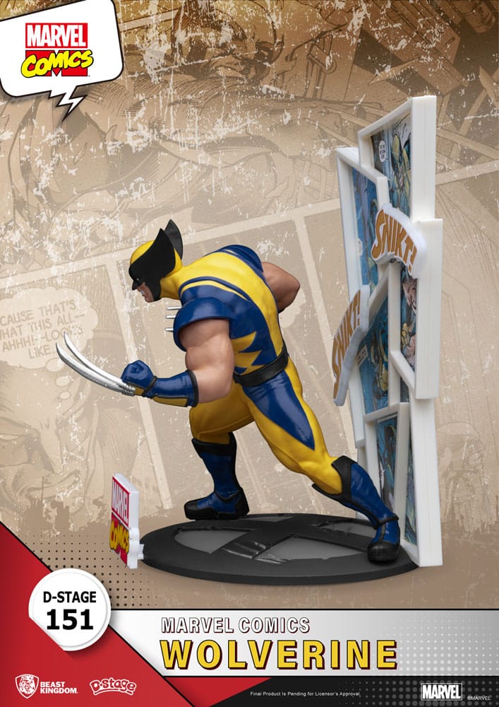 Marvel D-Stage PVC Diorama Wolverine 16 cm - Beast Kingdom Toys Dioramas