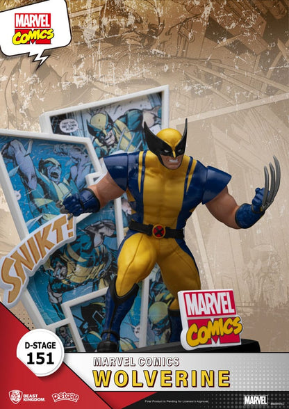 Marvel D-Stage PVC Diorama Wolverine 16 cm - Beast Kingdom Toys Dioramas