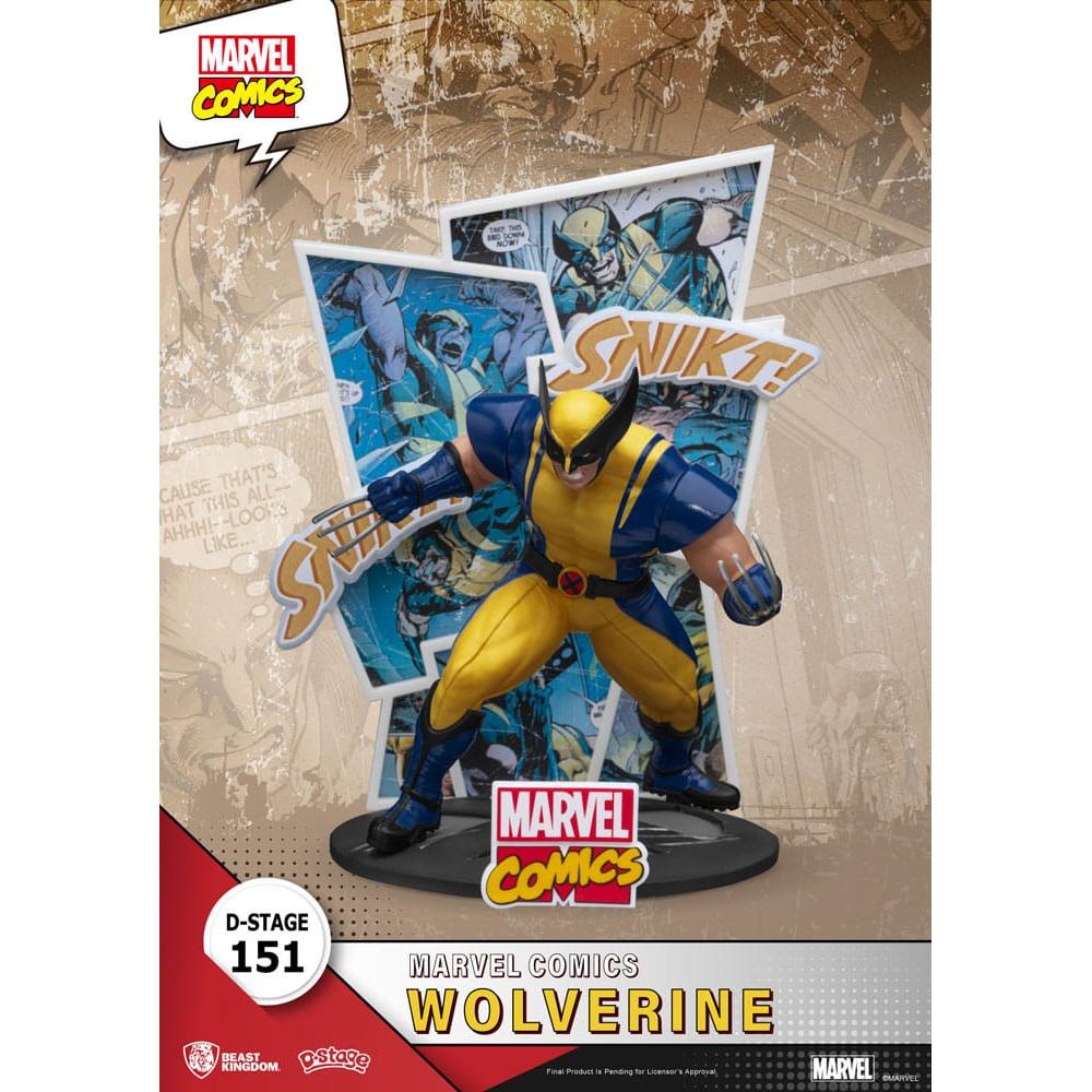 Marvel D-Stage PVC Diorama Wolverine 16 cm - Beast Kingdom Toys Dioramas