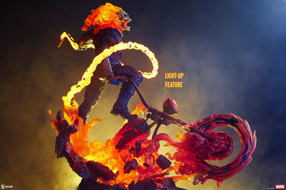 Marvel: Ghost Rider (Classic Variant): Premium Format Statue - Sideshow Collectibles Statue