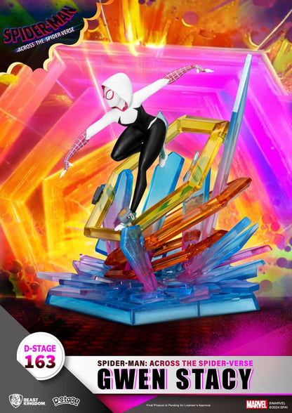 Marvel: Spider-Man: Across the Spider-Verse: Gwen Stacy: D-Stage Diorama - Beast Kingdom Toys Statue