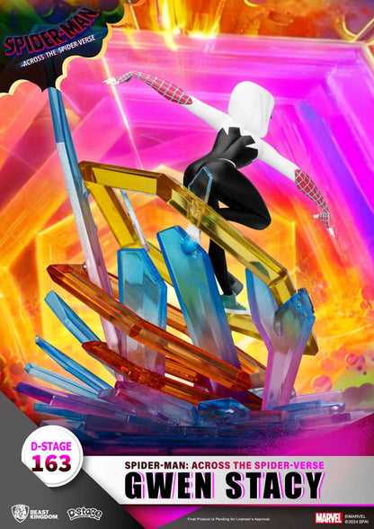 Marvel: Spider-Man: Across the Spider-Verse: Gwen Stacy: D-Stage Diorama - Beast Kingdom Toys Statue