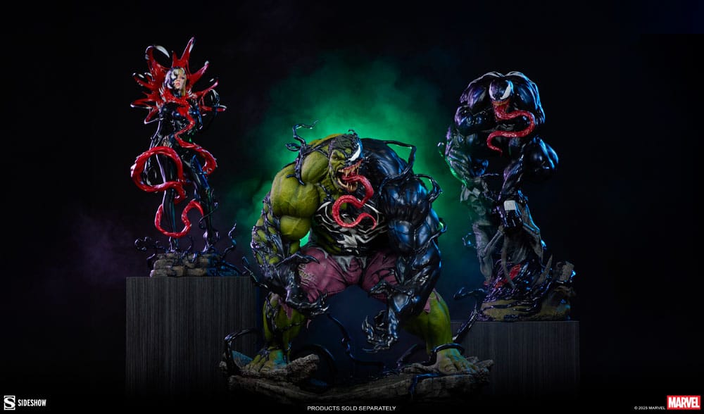 Marvel: Venomized Hulk: Premium Format Statue - Sideshow Collectibles Statue