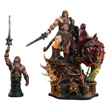 Masters of the Universe Real Elite Masterline Series Statue 1/4 He-Man & Battle Cat Ultimate Version 86 cm - Prime 1 Studio Statues
