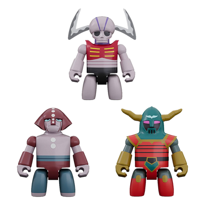 Mazinger Z Brickroid Action Figure Mechanical Beasts Set 1 5 cm - Good Smile Company Action figures